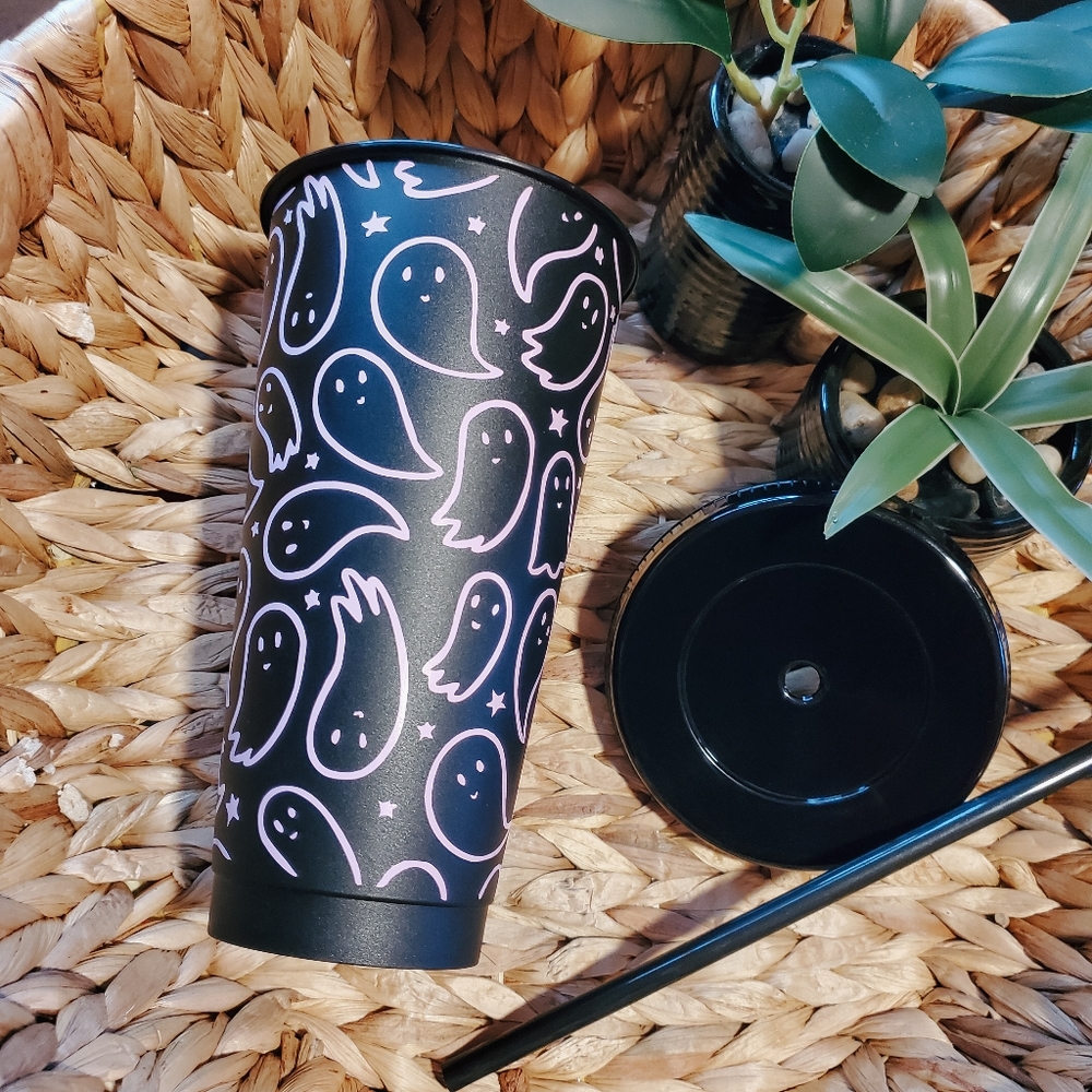 Halloween ghost cold cup 👻